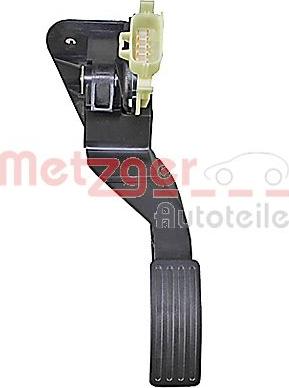 Metzger 0901315 - Датчик, положення педалі акселератора autozip.com.ua