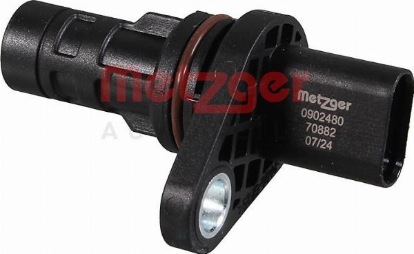 Metzger 0902480 - Датчик імпульсів, колінчастий вал autozip.com.ua