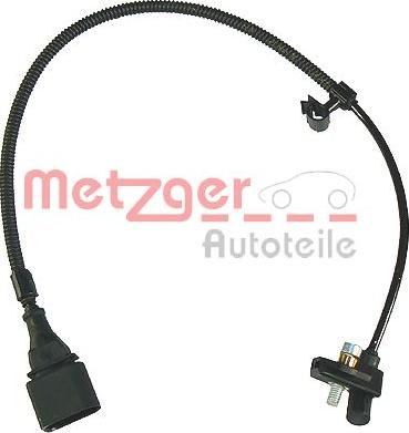 Metzger 0902236 - Датчик імпульсів, колінчастий вал autozip.com.ua