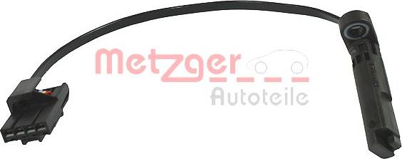 Metzger 0902272 - Датчик імпульсів, колінчастий вал autozip.com.ua