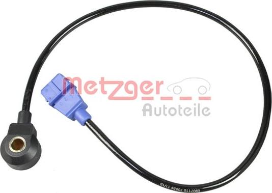 Metzger 0907110 - Датчик детонації autozip.com.ua