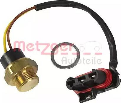 Metzger 0915263 - Термовимикач, вентилятор радіатора / кондиціонера autozip.com.ua