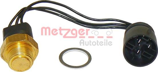 Metzger 0915206 - Термовимикач, вентилятор радіатора / кондиціонера autozip.com.ua