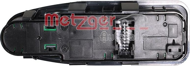 Metzger 0916940 - Вимикач, стеклолод'емнік autozip.com.ua