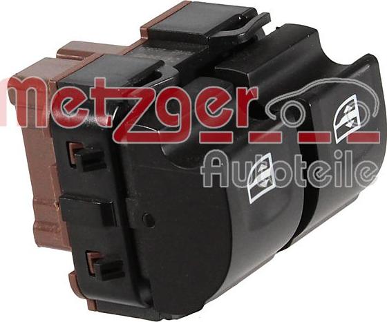 Metzger 0916953 - Вимикач, стеклолод'емнік autozip.com.ua