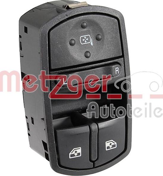 Metzger 0916984 - Вимикач, стеклолод'емнік autozip.com.ua