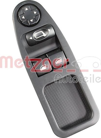 Metzger 0916939 - Вимикач, стеклолод'емнік autozip.com.ua