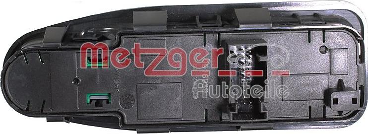 Metzger 0916939 - Вимикач, стеклолод'емнік autozip.com.ua