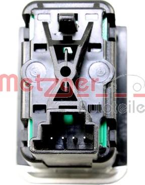 Metzger 0916684 - Вимикач, стеклолод'емнік autozip.com.ua