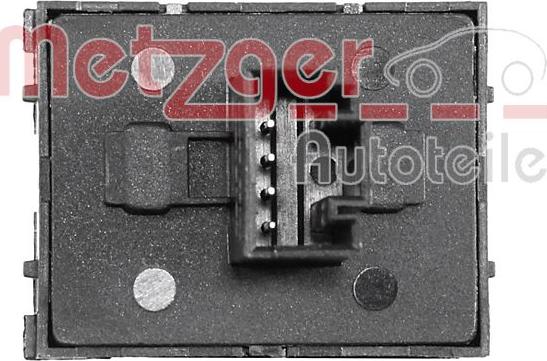 Metzger 09161041 - Вимикач, стеклолод'емнік autozip.com.ua