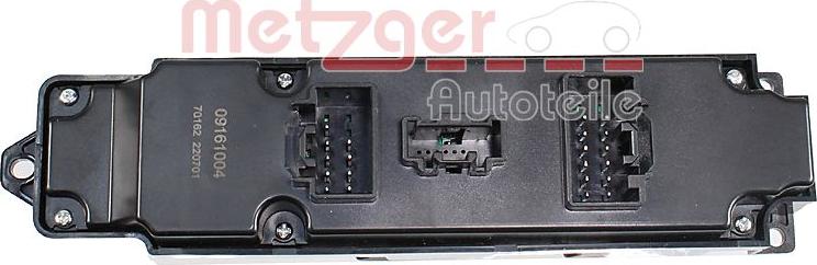 Metzger 09161004 - Вимикач, стеклолод'емнік autozip.com.ua