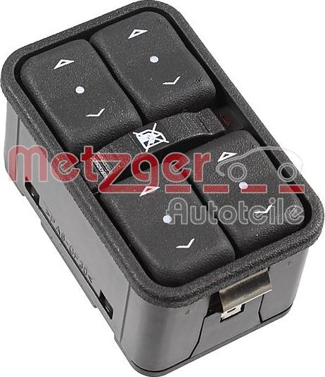 Metzger 09161080 - Вимикач, стеклолод'емнік autozip.com.ua