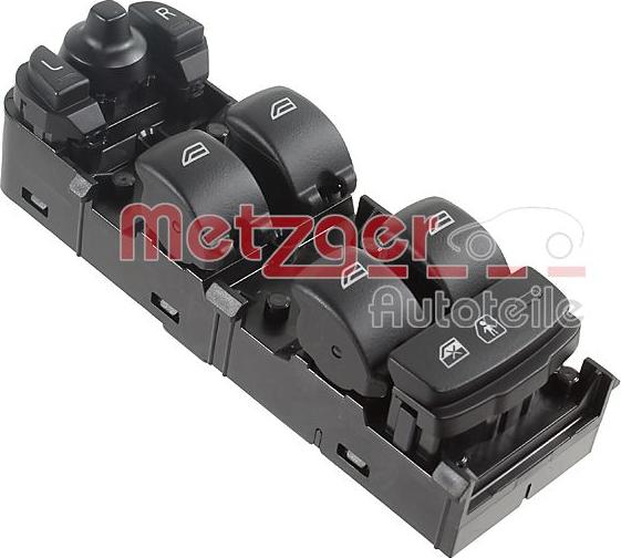Metzger 09161167 - Вимикач, стеклолод'емнік autozip.com.ua