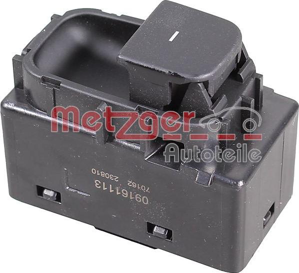 Metzger 09161113 - Вимикач, стеклолод'емнік autozip.com.ua