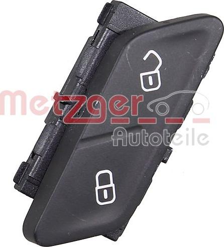Metzger 09161132 - Вимикач, фіксатор двері autozip.com.ua