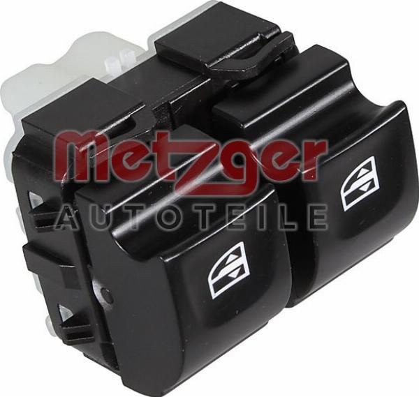 Metzger 09161236 - Вимикач, стеклолод'емнік autozip.com.ua