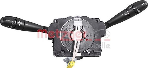 Metzger 0916812 - Вимикач на рульовій колонці autozip.com.ua