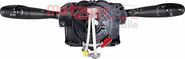 Metzger 0916838 - Вимикач на рульовій колонці autozip.com.ua