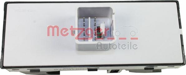 Metzger 0916376 - Вимикач, стеклолод'емнік autozip.com.ua