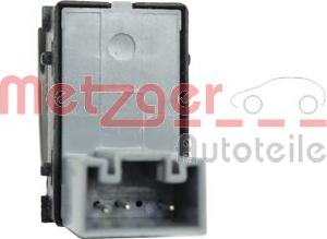 Metzger 0916245 - Вимикач, стеклолод'емнік autozip.com.ua