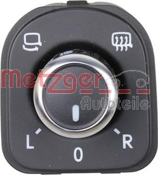 Metzger 0916279 - Вимикач, регулювання зе autozip.com.ua