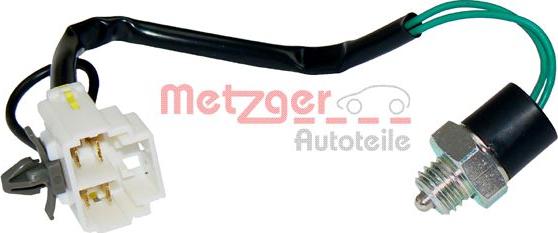 Metzger 0912053 - Датчик, контактний перемикач, фара заднього ходу autozip.com.ua