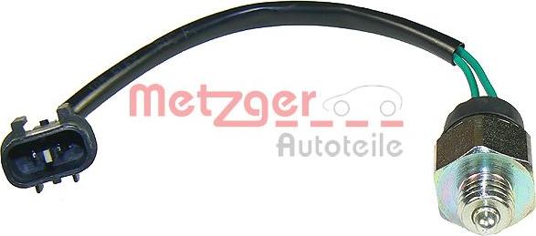 Metzger 0912077 - Датчик, контактний перемикач, фара заднього ходу autozip.com.ua