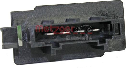 Metzger 0917043 - Опір, реле, вентилятор салону autozip.com.ua