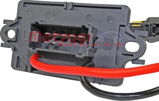 Metzger 0917054 - Опір, реле, вентилятор салону autozip.com.ua