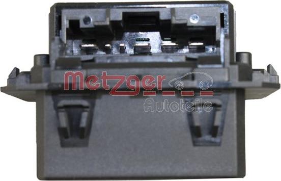 Metzger 0917077 - Опір, реле, вентилятор салону autozip.com.ua