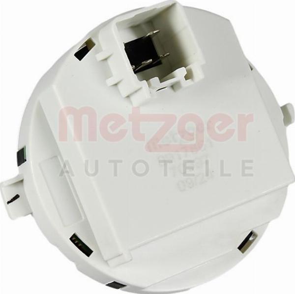 Metzger 0917861 - Регулятор, вентилятор салону autozip.com.ua