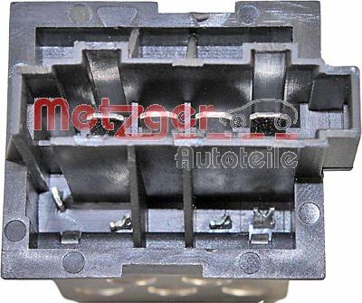 Metzger 0917349 - Опір, реле, вентилятор салону autozip.com.ua
