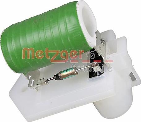 Metzger 0917350 - Додатковий резистор, електромотор - вентилятор радіатора autozip.com.ua