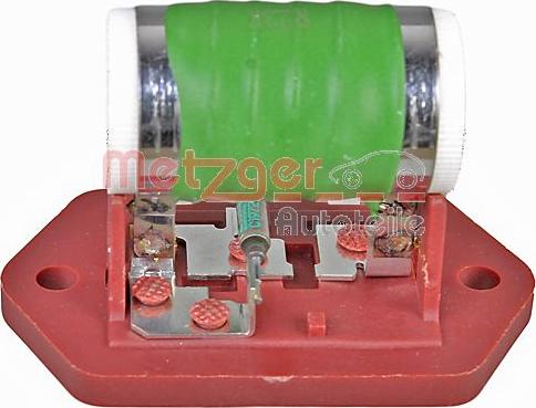 Metzger 0917358 - Додатковий резистор, електромотор - вентилятор радіатора autozip.com.ua