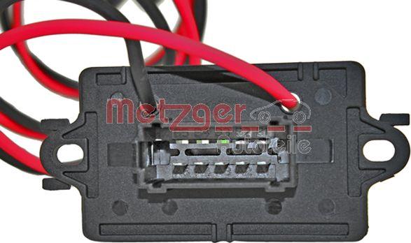Metzger 0917319 - Опір, реле, вентилятор салону autozip.com.ua