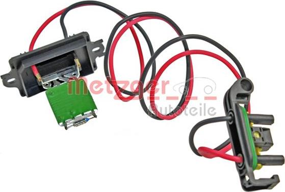 Metzger 0917319 - Опір, реле, вентилятор салону autozip.com.ua