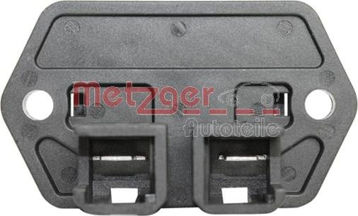 Metzger 0917338 - Додатковий резистор, вентилятор кондиціонера autozip.com.ua