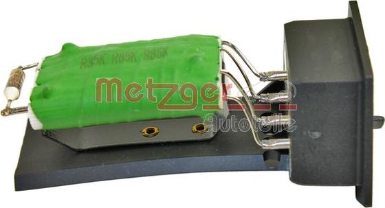 Metzger 0917332 - Опір, реле, вентилятор салону autozip.com.ua