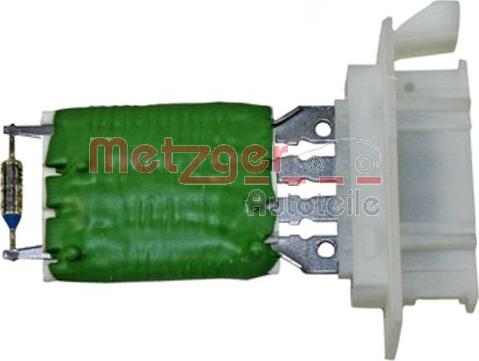 Metzger 0917320 - Опір, реле, вентилятор салону autozip.com.ua