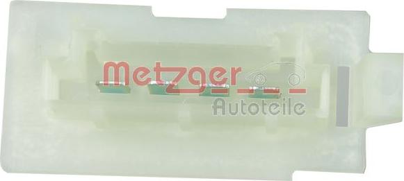 Metzger 0917244 - Опір, реле, вентилятор салону autozip.com.ua