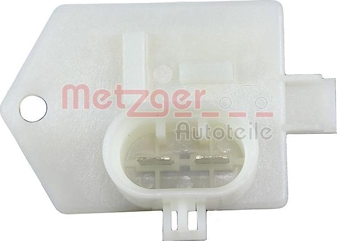 Metzger 0917756 - Додатковий резистор, електромотор - вентилятор радіатора autozip.com.ua