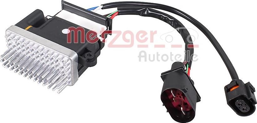 Metzger 0917758 - Блок управління, ел. вентилятор (охолодження двигуна) autozip.com.ua