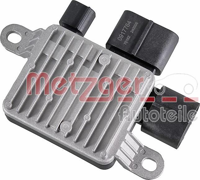 Metzger 0917764 - Блок управління, ел. вентилятор (охолодження двигуна) autozip.com.ua
