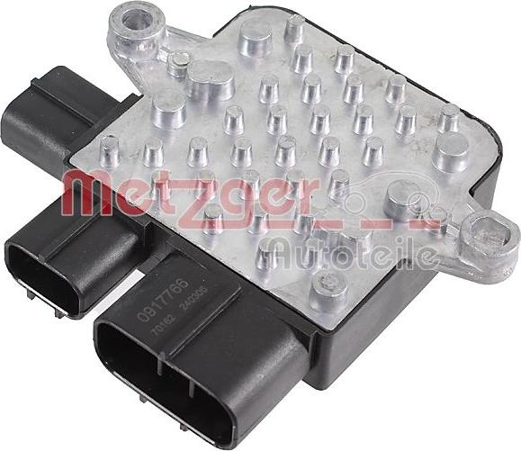 Metzger 0917766 - Блок управління, ел. вентилятор (охолодження двигуна) autozip.com.ua