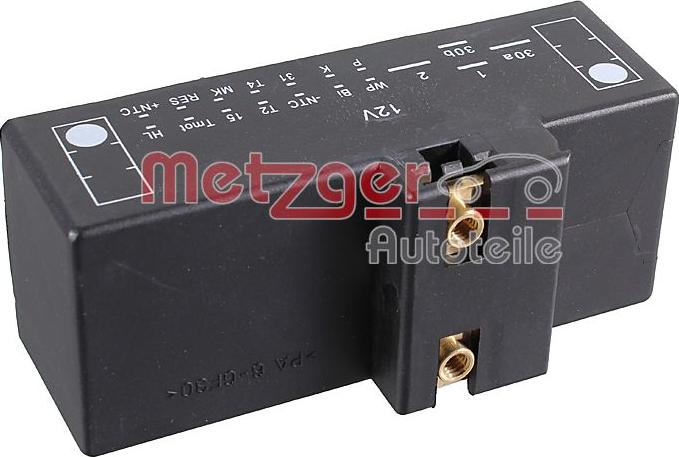 Metzger 0917761 - Блок управління, ел. вентилятор (охолодження двигуна) autozip.com.ua