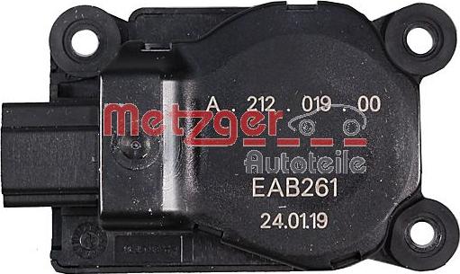 Metzger 0917721 - Регулювальний елемент, змішувальний клапан autozip.com.ua