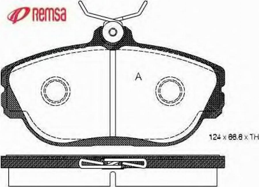 Metzger 0453.00 - Гальмівні колодки, дискові гальма autozip.com.ua