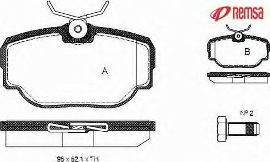 Metzger 0577.00 - Гальмівні колодки, дискові гальма autozip.com.ua