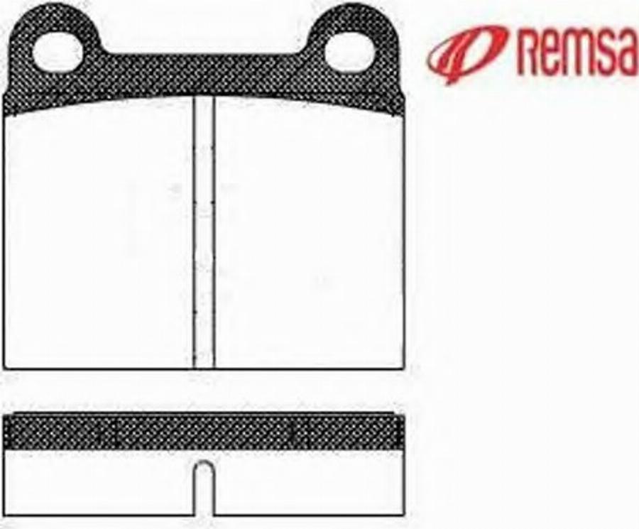 Metzger 000200 - Гальмівні колодки, дискові гальма autozip.com.ua
