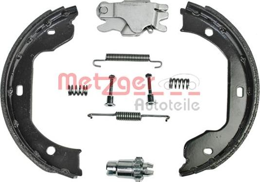 Metzger 0152004 - Комплект гальм, ручник, парковка autozip.com.ua